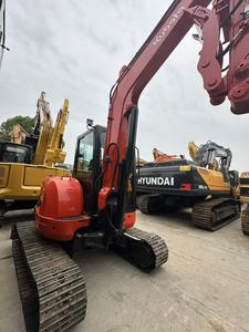 Mini Excavadora de 5 Toneladas de Buena Calidad en Venta, Excavadora Usada KX155-3 de Segunda Mano Fabricada en Japón, 5 Toneladas kx155-5 KX155 KX165 - Product Image 4