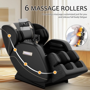 Pu Leather 4D Zero <b>Gravity</b> Full Body Massage <b>Chair</b>-Electric Recliner with Musical Function AI Voice & Hot Selling - Product Image 3