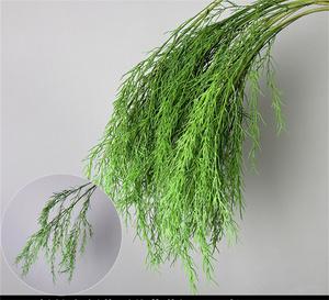 Foglie Artificiali Verdi All'Ingrosso, Piante Artificiali Pendenti, Decorazioni per Eventi Interni, Composizioni Floreali per Matrimoni - Product Image 3