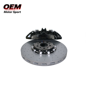 ชุดเบรกคาร์บอนเซรามิก OEM MOTOR SPORT สีดำ โมโนบล็อก 6 1 ลูกสูบ คาลิปเปอร์ สำหรับเพลาหน้า/หลัง รับประกัน 1 ปี ประสิทธิภาพสูง - Product Image 4
