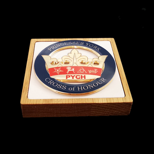 Lambang Mobil Masonik "PRINCESSES YORK CROSS of HONOUR" Lencana PYCH Mason Freemason Simbol Paduan Seng Hadiah untuk Freemason - Product Image 4