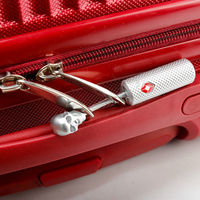 Cadenas de voyage homologué TSA avec clés, vente chaude OEM, pour valise, bagages, cadenas à câble