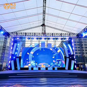 Pantalla LED de <span class=keywords><strong>Alquiler</strong></span> P3.91, Video Wall LED para Interiores, para Reuniones Anuales, Cenas de Gala, Fondo de Escenario, 500x500mm/500x1000mm, Bloqueo Rápido - Product Image 3