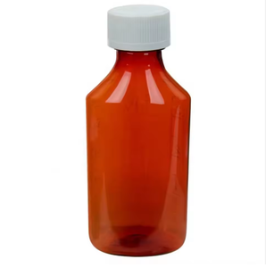 Hot Selling Pharmacy Container <b>Plastic</b> Empty PET Cough Syrup Bottles - Product Image 1