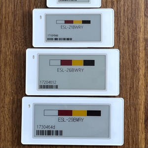 ระบบ ESL พร้อมเทคโนโลยี Gateway BLE 5.0 ป้ายราคาอัจฉริยะขนาด 2.13 นิ้ว จอแสดงผล E-Ink สำหรับซูเปอร์มาร์เก็ต ป้ายราคาอิเล็กทรอนิกส์ - Product Image 1