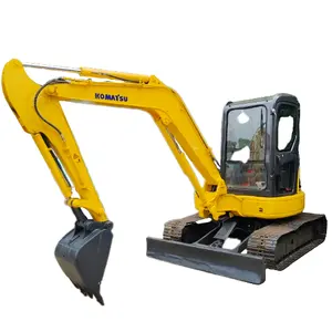 Japan Komatsu PC55MR second hand execond hand extest price б/у небольшой гусеничный экскаватор высшего качества гидравлический гусеничный экскаватор