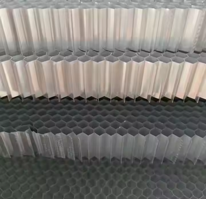 Panel de puerta de nido de abeja de aluminio personalizado para edificios al aire libre moderno ignífugo impermeable ligero duradero tamaños personalizados - Product Image 2