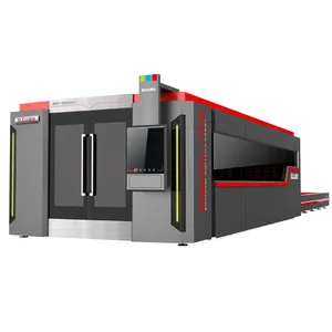 SUDA fast delivery fast cutting CNC stainless steel fiber laser cutting machines sheet metal 20000w 15000w double table