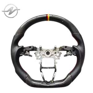 Volante Deportivo Personalizado de Alta Calidad con 3/4 Radios, LED, Cuero y Fibra de Carbono para CRV5 5.5th Civic 10th FK8 FC FK7 - Product Image 5