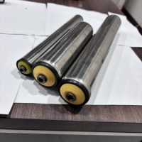 Nouveaux rouleaux de guidage en acier inoxydable galvanisé avec roues dentées en caoutchouc/acier pour lignes de production, personnalisables