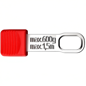 Clip de Sujeción para Herramientas Rojo, Máx. 600g, Cable de 1.5m de Longitud - Product Image 1