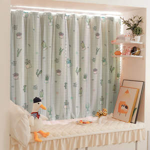 Cortinas Cortas Estilo Instagram XinLan, Perforadas, Simples, para Ventanas, Ideales para Alquiler - Product Image 6