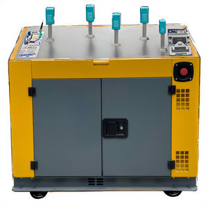 เครื่องกำเนิดไฟฟ้าดีเซลแบบพกพาสำหรับตั้งแคมป์กลางแจ้ง เป็นมิตรกับสิ่งแวดล้อม เงียบพิเศษ 10 กิโลวัตต์ แบบไร้แปรงถ่าน สตาร์ทด้วยรีโมท/แบบดึงสตาร์ท ทนทาน เคลื่อนย้ายสะดวก 220V/24V 50Hz - Product Image 1