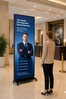 Letrero Digital LED GOB P2.5 para Interiores con Diseño de Servicio Frontal para Aeropuertos y Vestíbulos de Hoteles