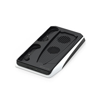 Ventilateur de refroidissement vertical HC-A3799 avec station de charge à double contrôleur pour console PS5, station de charge, support de rangement