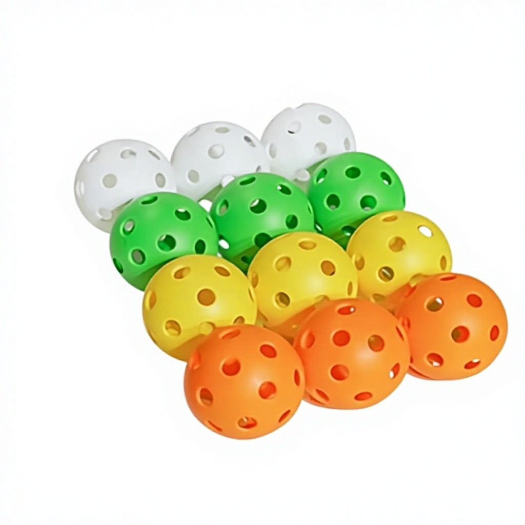 Pro Quality Carbon 74mm Rotoplastic Pickleball Equipment Lightweight 26/40 Holes for Adult Training and Entertainment