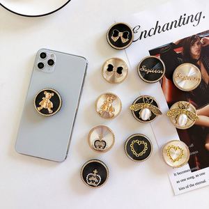 X920 Manufacturer Direct Good Quality Metal Soft Hard Enamel <b>Popping</b> <b>Phone</b> Grip Custom Logo Griptok <b>Phone</b> <b>Holder</b> Stand - Product Image 3