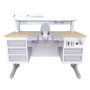 1.4M Panjang Teknisi Gigi Meja Kerja Gabungan Stasiun Kerja Laboratorium - Product Image 1