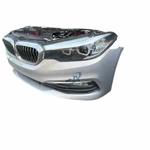 Para 2017-2019 <span class=keywords><strong>BMW</strong></span> 5 Series G30 Parachoques delantero usado original de alta calidad con rejilla, faro del radiador y montaje de parachoques delantero - Product Image 3