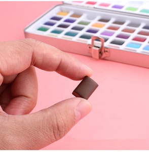 Ensemble de peintures aquarelles <span class=keywords><strong>facile</strong></span> à utiliser, 108 couleurs, avec pinceau <span class=keywords><strong>pour</strong></span> les enfants, <span class=keywords><strong>dessin</strong></span> d'artiste, meilleure vente - Product Image 4