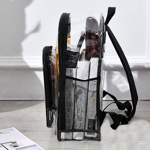 2023 Custom Mochilas Stylish Outdoor College Student <strong>Women</strong> Kids clear Transparent Pvc <strong>Waterproof</strong> Back Pack School Bags <strong>Backpack</strong> - Product Image 3