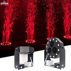 SP LED RGB 3 salidas DMX512 máquina de burbujas remota 180 ° Spin máquina de burbujas automática para fiesta de escenario de boda - Product Image 1