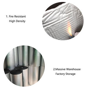 Panneau d'<span class=keywords><strong>isolation</strong></span> en mousse de caoutchouc écologique auto-adhésif avec feuille d'aluminium, thermique et acoustique, pour conduits CVC et usage <span class=keywords><strong>extérieur</strong></span>/entrepôt - Product Image 5