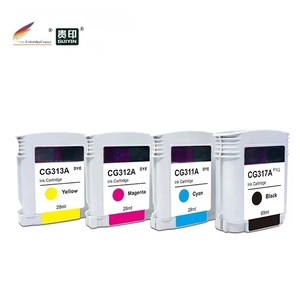 Cartouche d'encre remanufacturée pour imprimante <span class=keywords><strong>HP</strong></span> Scanning Imager 1000 1100 - CG311A CG312A CG313A CG317A CG311 - avec puce intelligente - Product Image 4