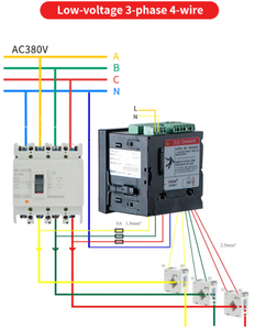 Acrel Apm800/Mlog LCD Display Network Compteur d'énergie multifonction avec carte SD Télécharger les données stockées dans <span class=keywords><strong>Excel</strong></span> - Product Image 6