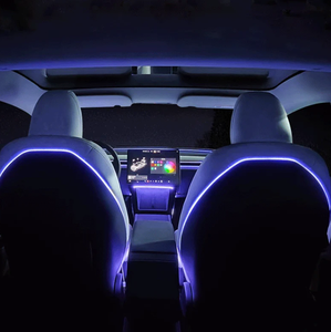 Highland & 新型 Model Y Juniper 2026年式シートバックアンビエントライト Model 3用インテリアアクセサリー - Product Image 3