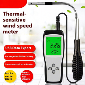 Medidor de Volumen de Aire Térmico Portátil Xima AR866A, Instrumento y Probador de Alta Velocidad del Viento - Product Image 1