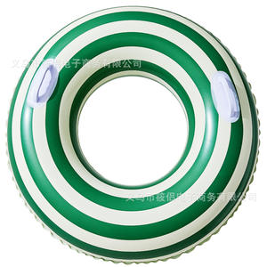 Flotador Inflable Redondo con Rayas para Niños, Piscina, Parque Acuático XLH-195 - Product Image 4