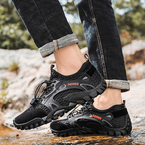 Chaussures d'eau antidérapantes pour hommes, Sneakers de plage, cinq doigts, baskets de plage unisexes, séchage rapide, pour la plongée, pieds nus, nouvelle collection - Product Image 2