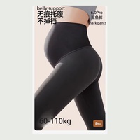 Pantalones de Yoga para Mujeres Embarazadas de Talla Grande