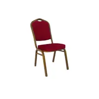 Venta rojo metal sillas para las iglesias de madera usada Iglesia
