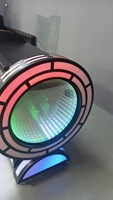 Cabine de DJ pour événement de boîte de nuit 3D Acheter un support en acrylique Lumière Pixel Façade Table portable LED Cabine de DJ