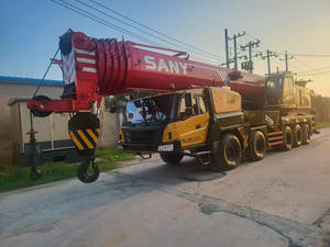 La grue de camion de SANY STC1250 a utilisé la grande grue au sol en bon état se vendant bien - Product Image 2