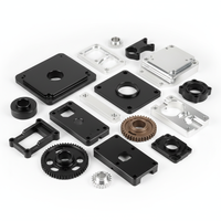 Composants de cadre de vélo électrique à double moteur usinés avec précision CNC et pièces de performance personnalisées en aluminium pour vélos électriques