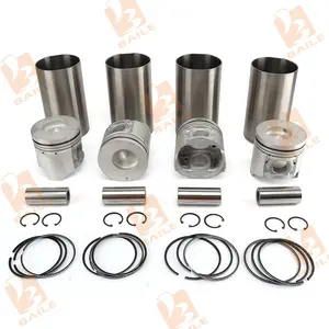 New 4D35 Cylinder Liner Kit 4D35 Overhaul Rebuild Kit For Mitsubishi Diesel Engines