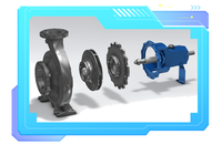 Composants de pompe centrifuge KSBPUMP ETN Etanorm, pièces de rechange pour l'entretien de la pompe KSB ETN