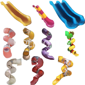 ชิ้นส่วนสไลเดอร์พลาสติก รู<span class=keywords><strong>ป</strong></span>ตัว S สไลเดอร์สนามเด็กเล่นกลางแจ้งในร่ม สไลเดอร์<span class=keywords><strong>เก</strong></span>ลียวสีขาวขนาดใหญ่สำหรับสนามเด็กเล่น - Product Image 6