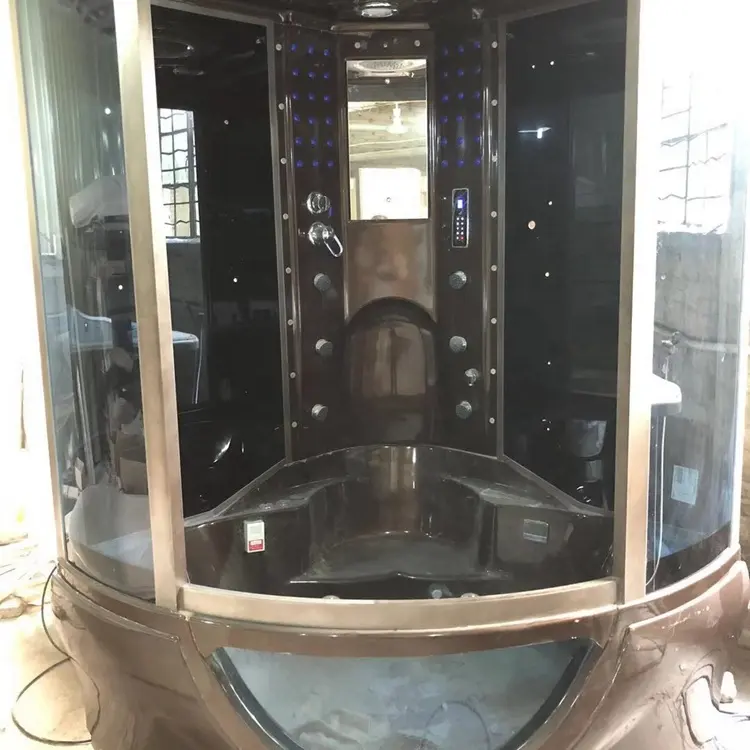 Infrarot Schiebe Aluminium Rahmen Computer Gesteuert Tragbare Dusche Dampfbad