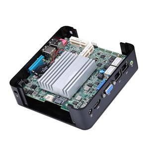 Q190S Qotom Q190S มินิพีซีแบบสองพอร์ต LAN รุ่น J1900 Quad Core สูงสุด 2.42Ghz คอมพิวเตอร์ขนาดเล็กแบบไร้พัดลม - Product Image 4