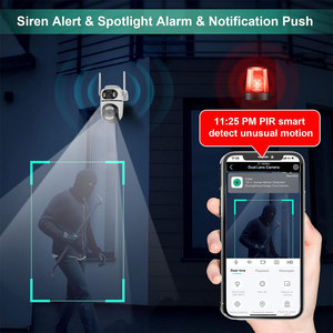 <span class=keywords><strong>Camera</strong></span> WiFi KERUI 4MP hai màn hình, tích hợp theo dõi chuyển động người, giám sát nhà cửa/văn phòng, <span class=keywords><strong>camera</strong></span> IP PTZ, chuẩn IP66 - Product Image 4