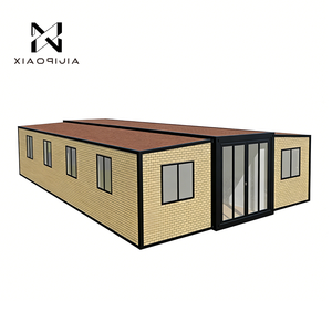 Maisons préfabriquées pliables de luxe de 20 à 40 pieds, deux chambres, une salle de bain, en acier, extensibles, application hôtelière, en vente - Product Image 1