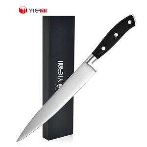 Couteau de cuisine professionnel Sharp de 8 pouces en acier inoxydable 5Cr15Mov avec manche en ABS, couteau à découper la dinde, couteau à trancher la viande - Product Image 1