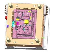 Moule de plaque nominative personnalisé, moules d'injection plastique haute précision, multi-cavités, longue durée de vie, multi-matériaux, usine OEM ODM