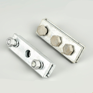 बोल्ट प्रकार वायर क्लैंप विद्युत शक्ति सहायक उपकरण के लिए 3 बोल्ट क्लैंप एल्यूमीनियम समानांतर ग्रूव क्लैंप - Product Image 3