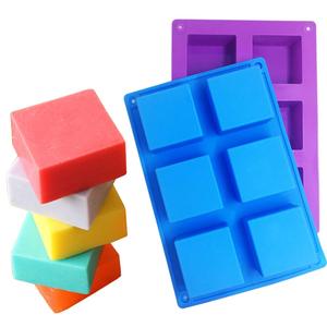 Dễ Dàng Pop out Hand Made Xi Lanh Silicone Xà Phòng Khuôn Mẫu Cho Xà Phòng Và Nến Làm - Product Image 1