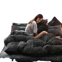 Parure de lit la plus vendue : draps, housse de couette, drap plat, taies d'oreiller – Tailles Queen et King – Achats en ligne en gros